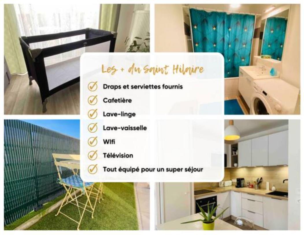 Apartament Le Saint Hilaire *T2* Orlean Zewnętrze zdjęcie